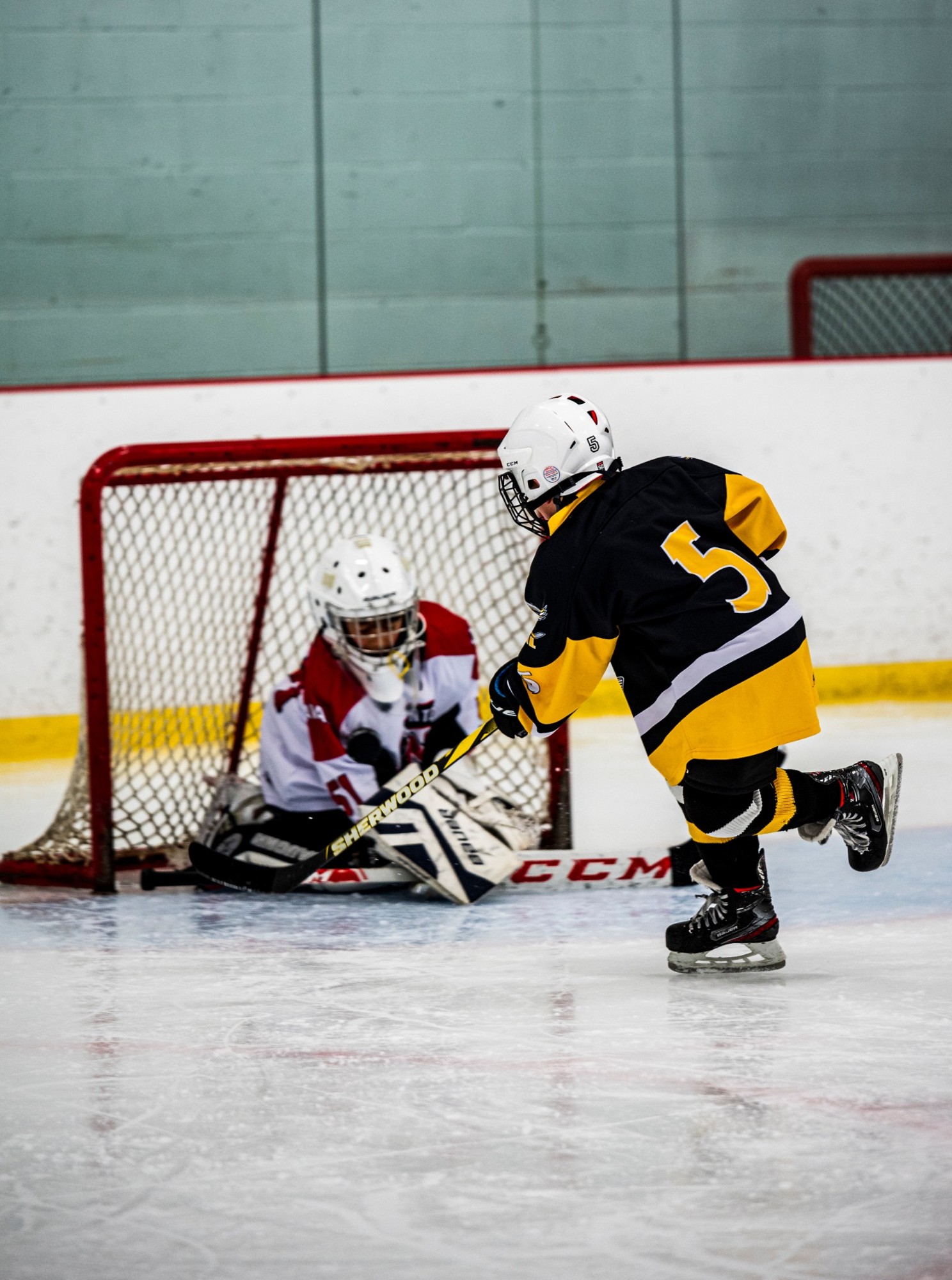 Dans le mouvement — Hockey · sport