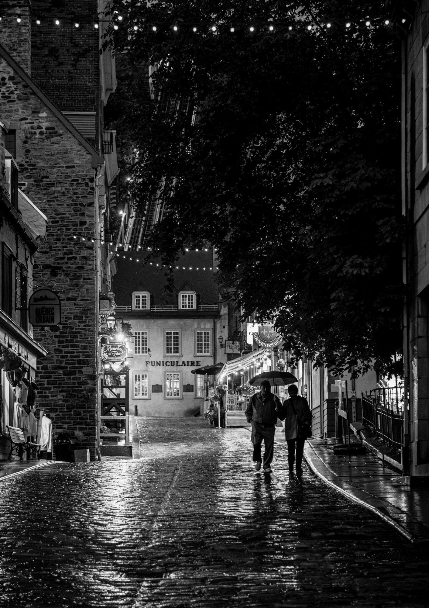 La ville, à deux — Photographie de rue